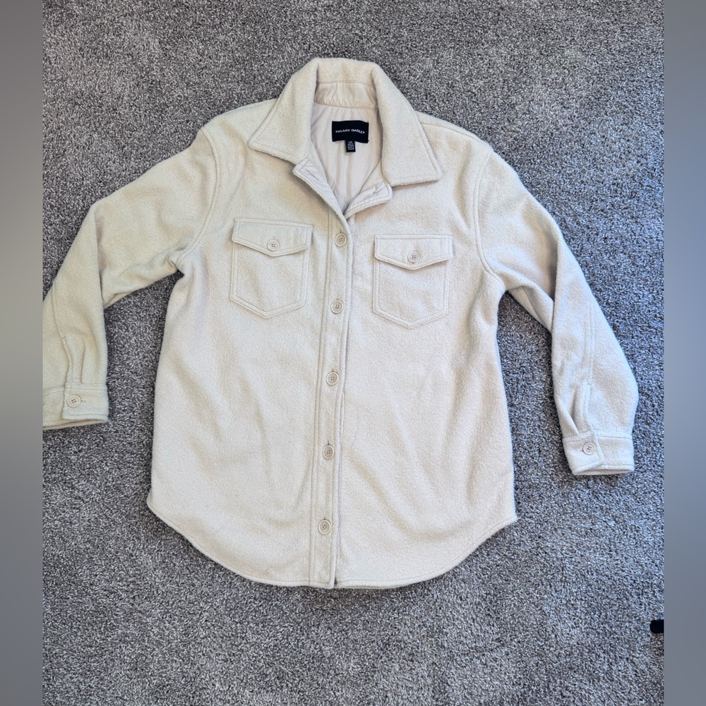 Hilary Radley Cream Blazer Jacket